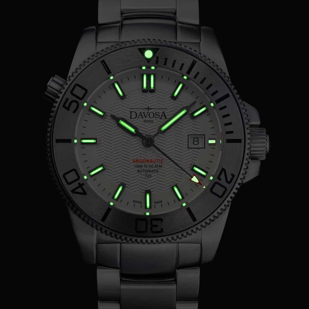 Argonautic Lumis BS Automatic 300m White Men's Diver Watch 16152910 Diver Davosa USA Official Distributor. Prices are Final. Tax & duties included.
