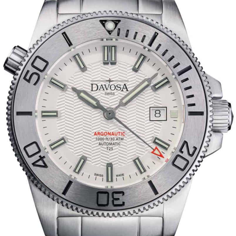 Argonautic Lumis BS Automatic 300m White Men's Diver Watch 16152910 Diver Davosa USA Official Distributor. Prices are Final. Tax & duties included.
