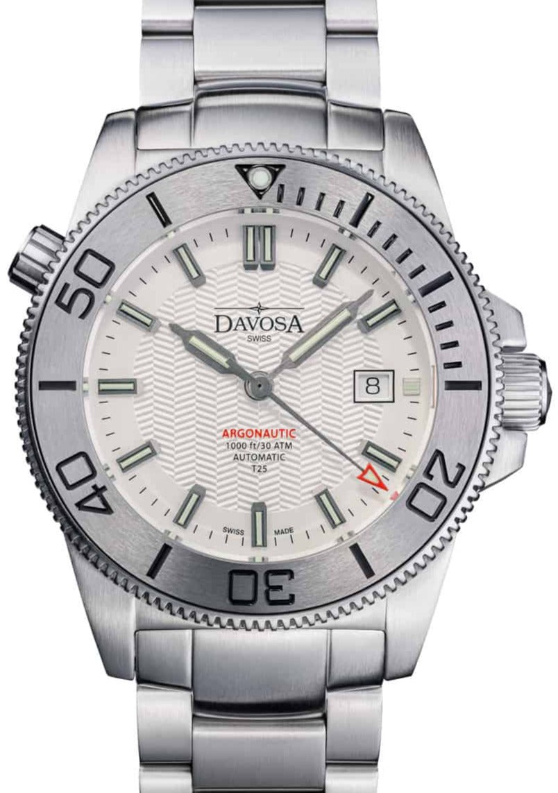 Argonautic Lumis BS Automatic 300m White Men's Diver Watch 16152910 Diver Davosa USA Official Distributor. Prices are Final. Tax & duties included.