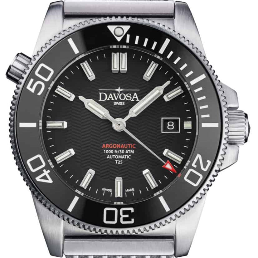 Argonautic Lumis Automatic 300m Black Men's Diver Watch 16152922 Diver Davosa USA Official Distributor. Prices are Final. Tax & duties included.