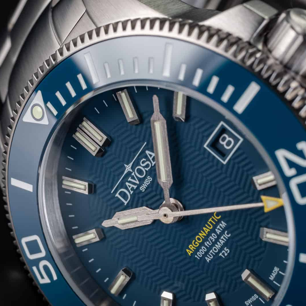 Argonautic Lumis Automatic 300m Blue Men's Diver Watch 16152944 Diver Davosa USA Official Distributor. Prices are Final. Tax & duties included.