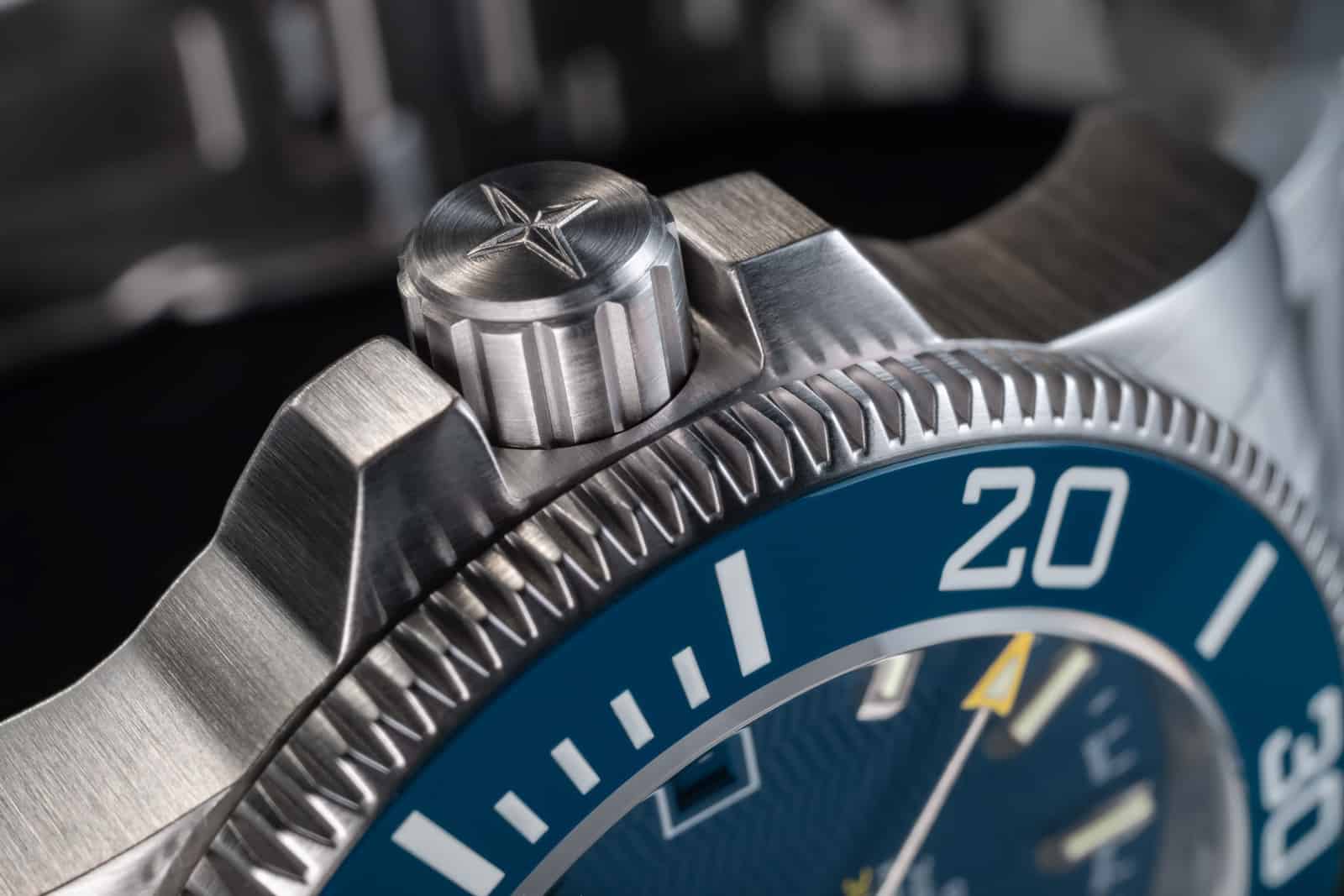 Argonautic BG Automatic 300m Blue Men's Diver Watch 16152844 Diver Davosa USA Official Distributor. Prices are Final. Tax & duties included.