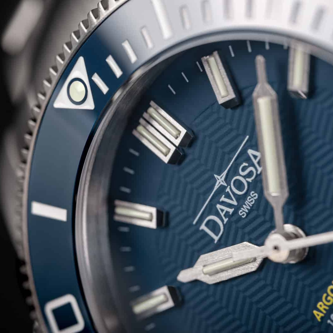 Argonautic Lumis Automatic Blue Men's Diver Watch 16152940 Diver Davosa USA Official Distributor. Prices are Final. Tax & duties included.