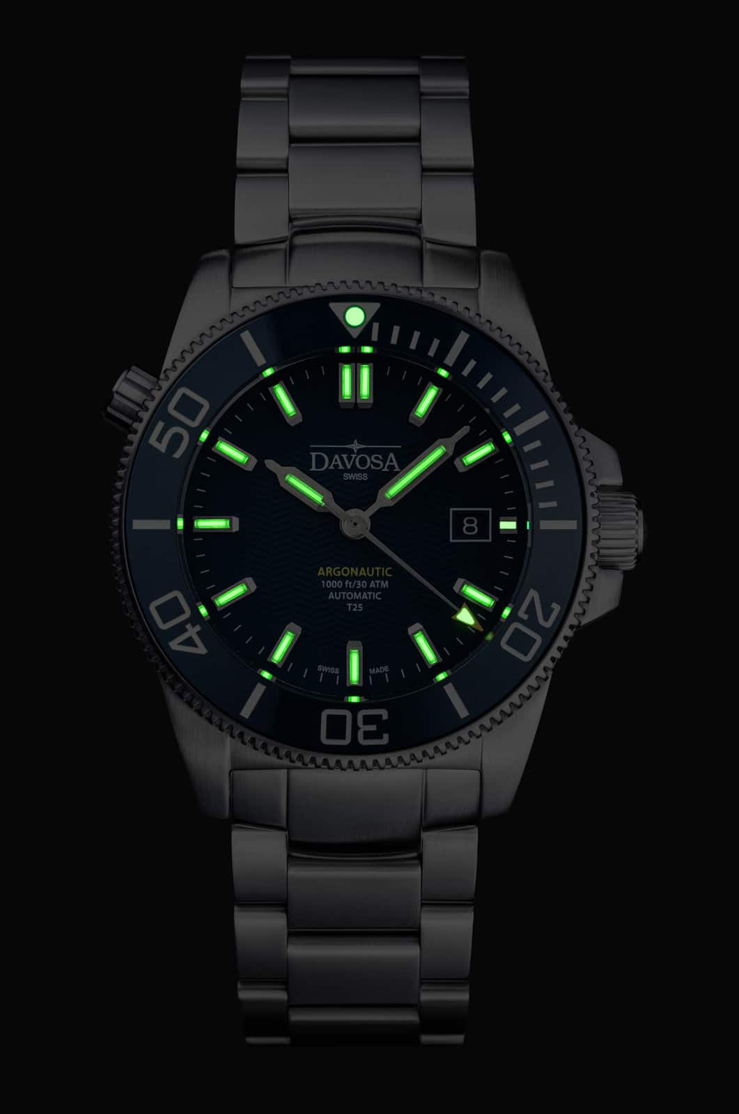 Argonautic Lumis Automatic 300m Blue Men's Diver Watch 16152904 Diver Davosa USA Official Distributor. Prices are Final. Tax & duties included.