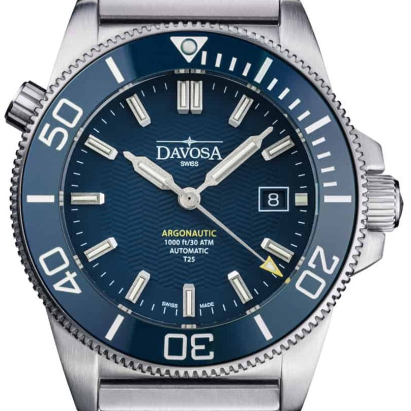 Argonautic Lumis Automatic 300m Blue Men's Diver Watch 16152944 Diver Davosa USA Official Distributor. Prices are Final. Tax & duties included.