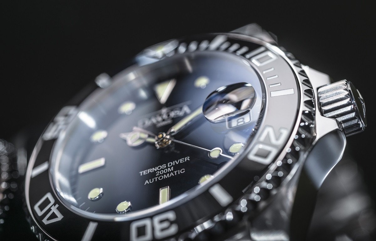 Ternos Ceramic Automatic 200m Swiss-Made Black Unisex Diver Watch 16155550 Diver Davosa USA Official Distributor. Prices are Final. Tax & duties included.
