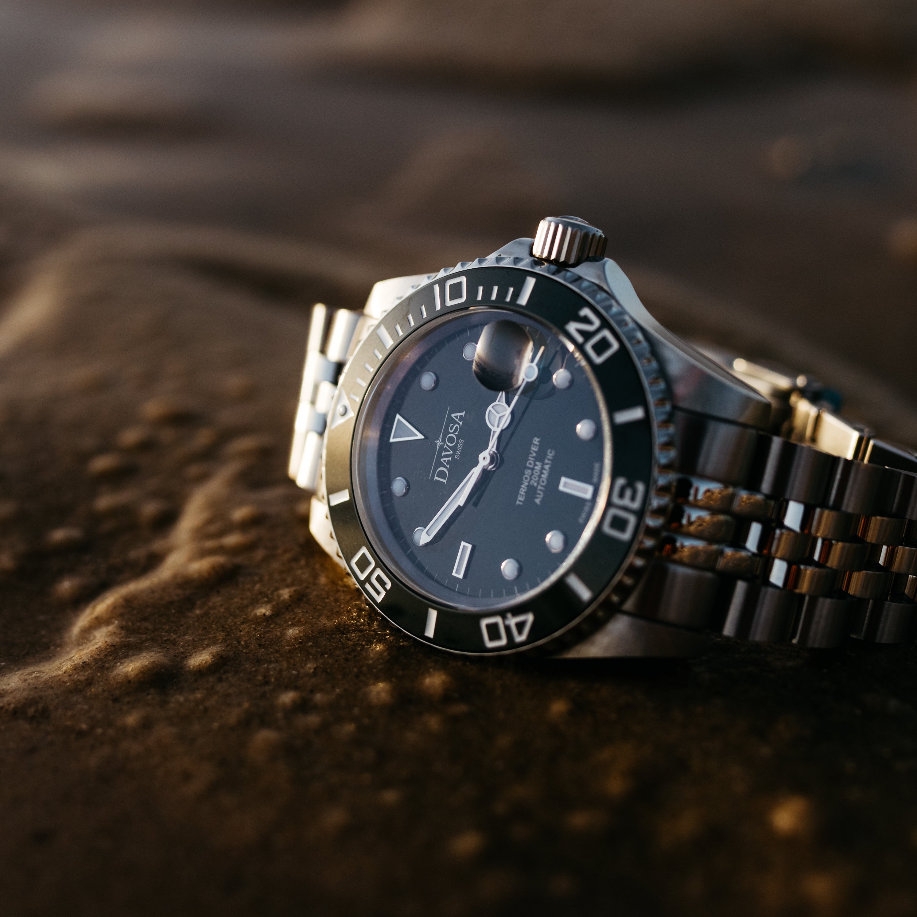Ternos Ceramic Automatic 200m Blue Diving Watch 16155504 Diver Davosa USA Official Distributor. Prices are Final. Tax & duties included.