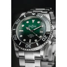 Ternos Professional Automatic 500m Green Black Diving Watch 16155975 Diver Davosa USA Official Distributor. Prices are Final. Tax & duties included.