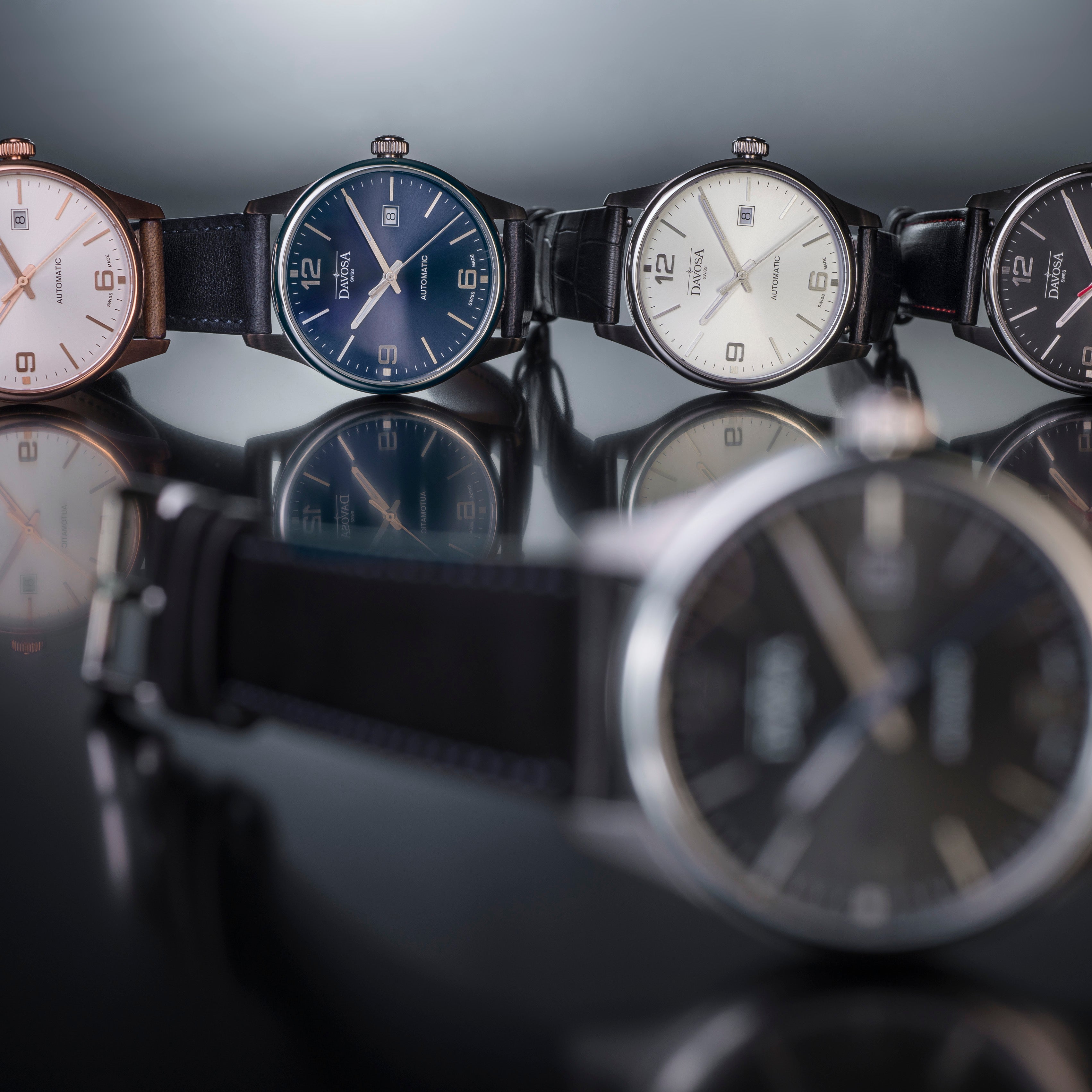 Gentleman Automatic 40mm Black Executive Watch 16156654 Executive Davosa USA Official Distributor. Prices are Final. Tax & duties included.