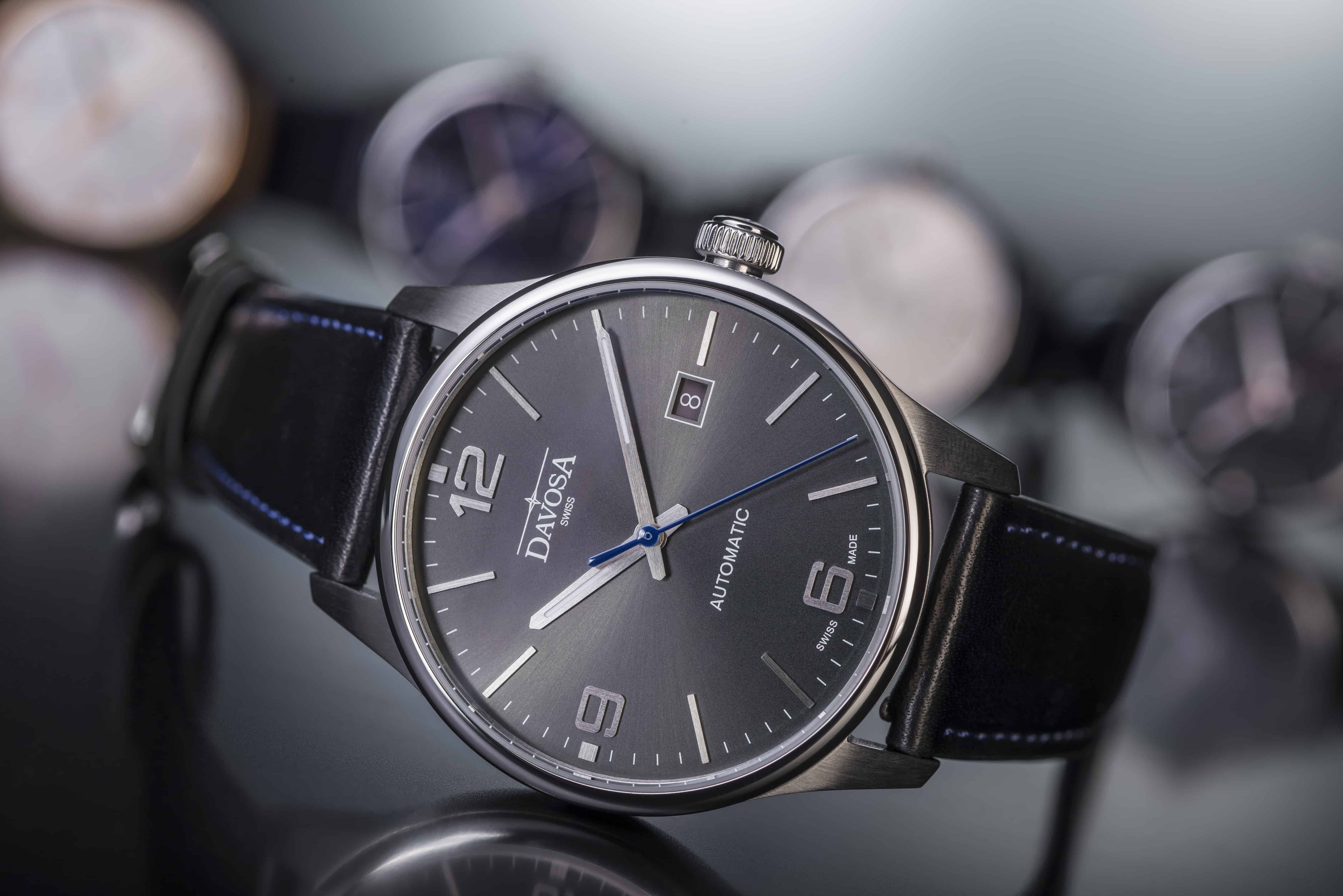 Gentleman Automatic 40mm Grey Executive Watch 16156694 Executive Davosa USA Official Distributor. Prices are Final. Tax & duties included.
