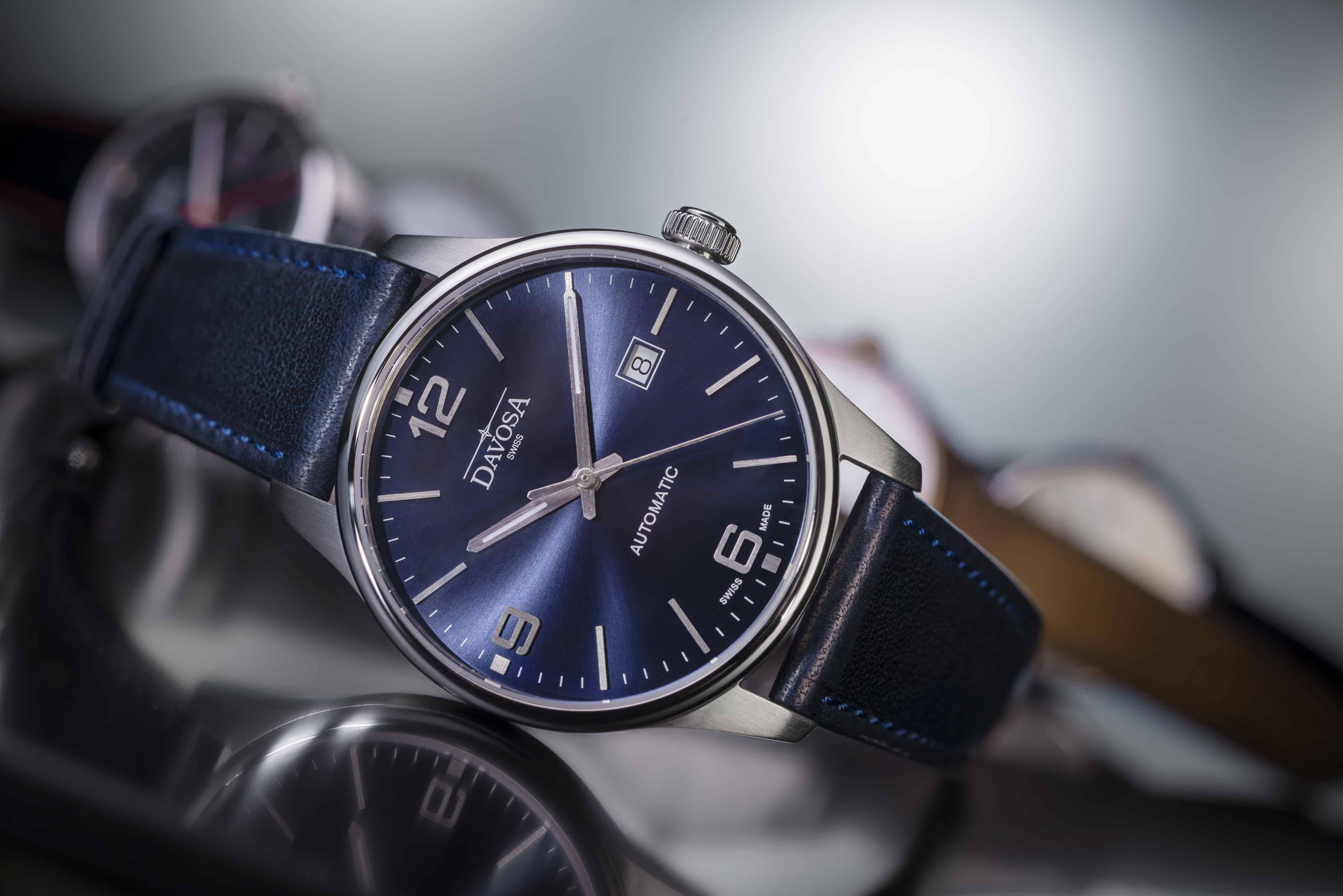 Gentleman Automatic 40mm Blue Executive Watch 16156644 Executive Davosa USA Official Distributor. Prices are Final. Tax & duties included.