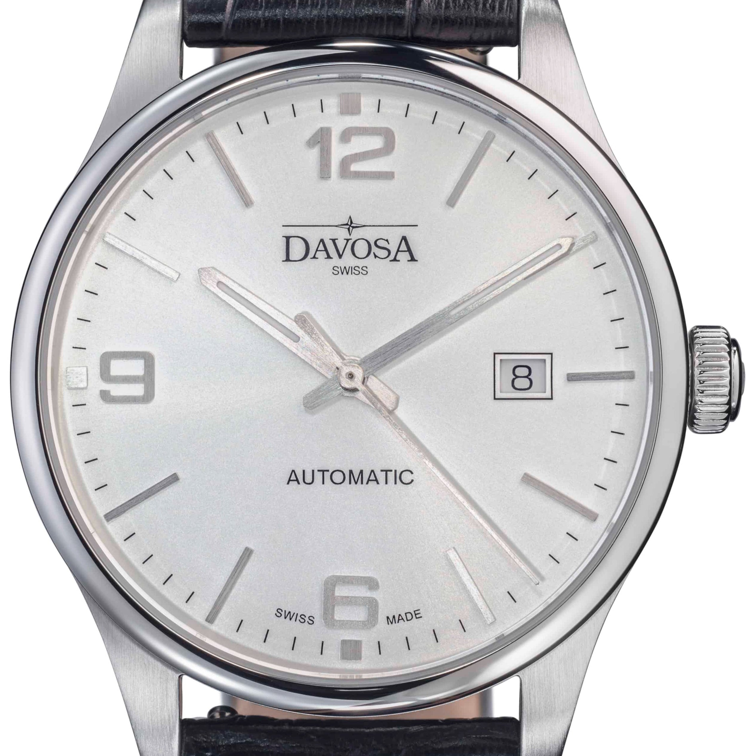 Gentleman Automatic 40mm White Black Executive Watch 16156614 Executive Davosa USA Official Distributor. Prices are Final. Tax & duties included.