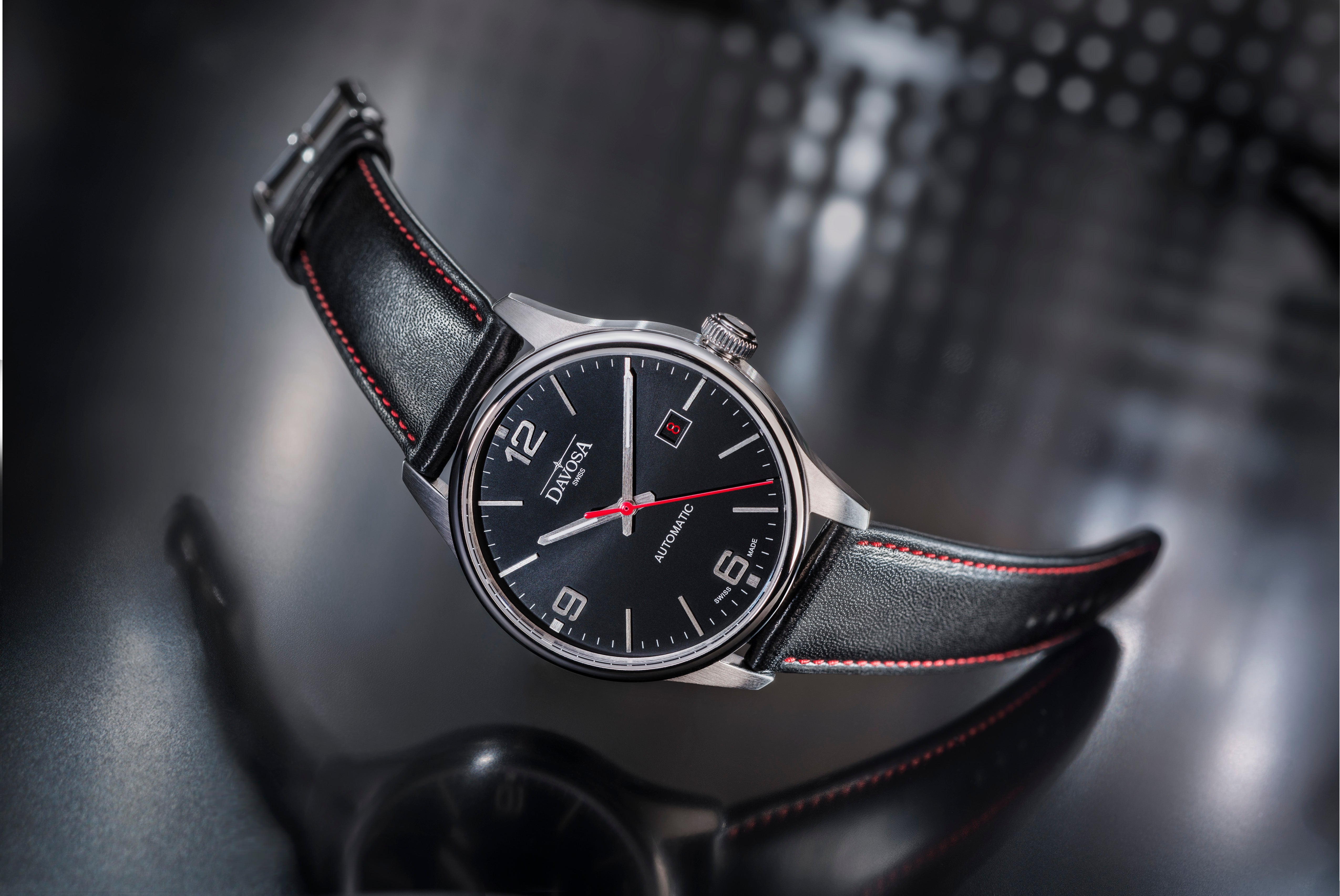 Gentleman Automatic 40mm Black Executive Watch 16156654 Executive Davosa USA Official Distributor. Prices are Final. Tax & duties included.