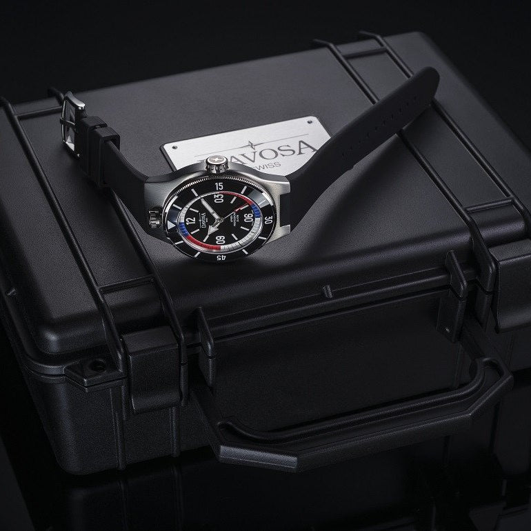 Apnea Pro Automatic Swiss-Made 200m Men's Diver Watch 16156855 Diver Davosa USA Official Distributor. Prices are Final. Tax & duties included.