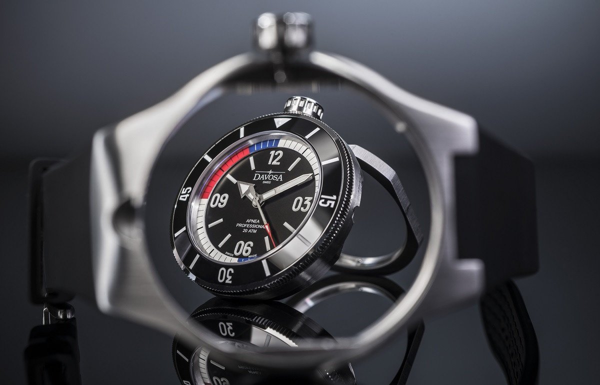 Apnea Pro Automatic Swiss-Made 200m Men's Diver Watch 16156855 Diver Davosa USA Official Distributor. Prices are Final. Tax & duties included.