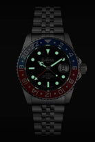 Ternos Professional Automatic 200m GMT Red Blue Diving Watch 16157106 GMT Davosa USA Official Distributor. Prices are Final. Tax & duties included.