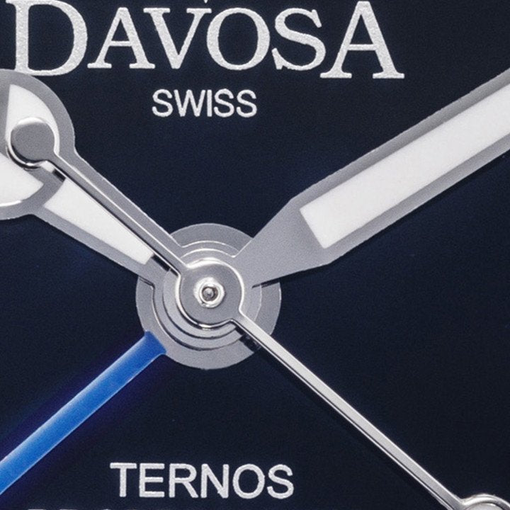 Ternos Professional Automatic 200m GMT Black Blue Diving Watch 16157104 GMT Davosa USA Official Distributor. Prices are Final. Tax & duties included.