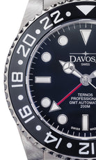 Ternos Professional Automatic 200m GMT Black Diving Watch 16157150 GMT Davosa USA Official Distributor. Prices are Final. Tax & duties included.