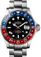 Ternos Professional Automatic 200m GMT Red Blue Diving Watch 16157160 GMT Davosa USA Official Distributor. Prices are Final. Tax & duties included.