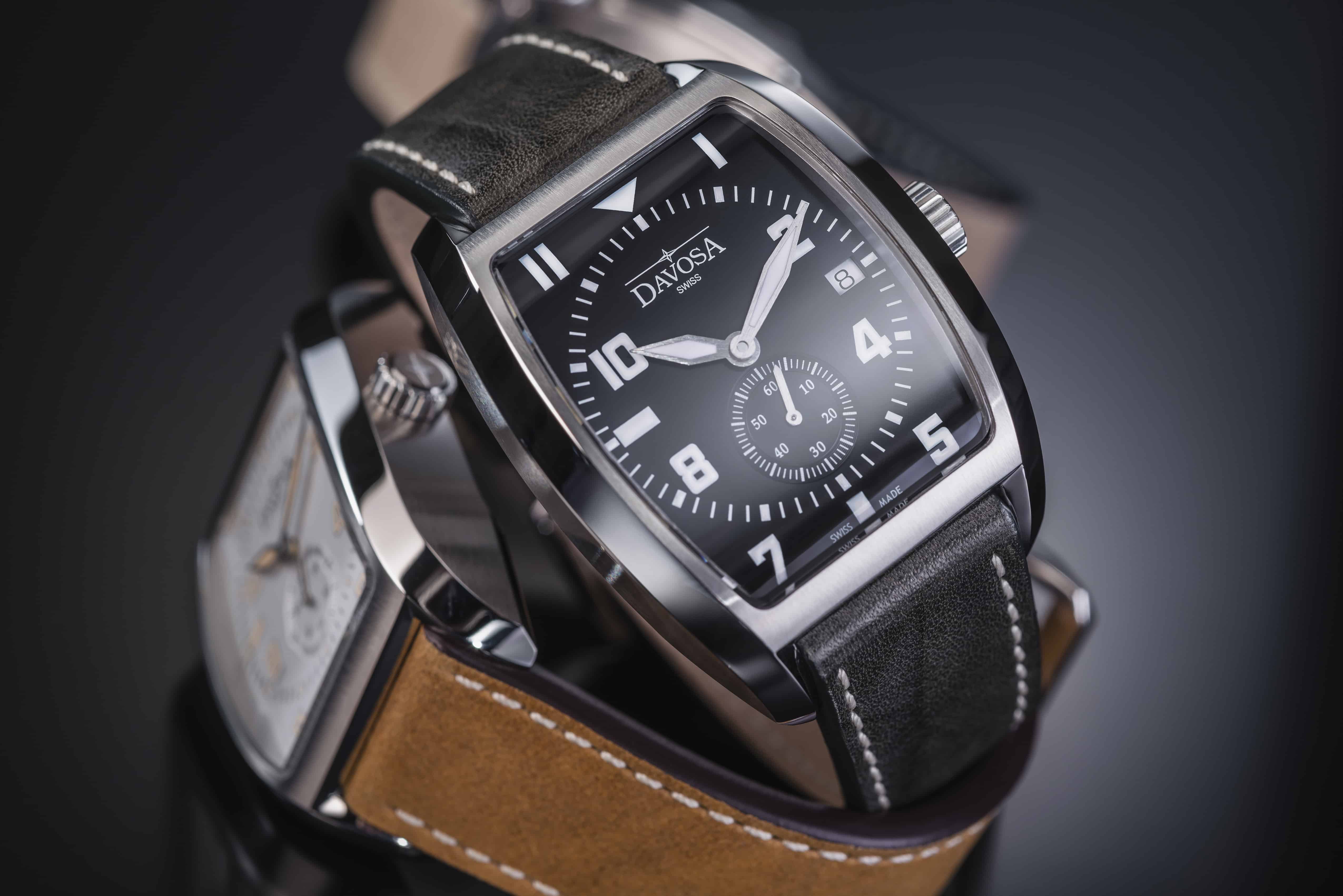 Evo 1908 Automatic Swiss-Made Black Executive Watch 16157556 Executive Davosa USA Official Distributor. Prices are Final. Tax & duties included.