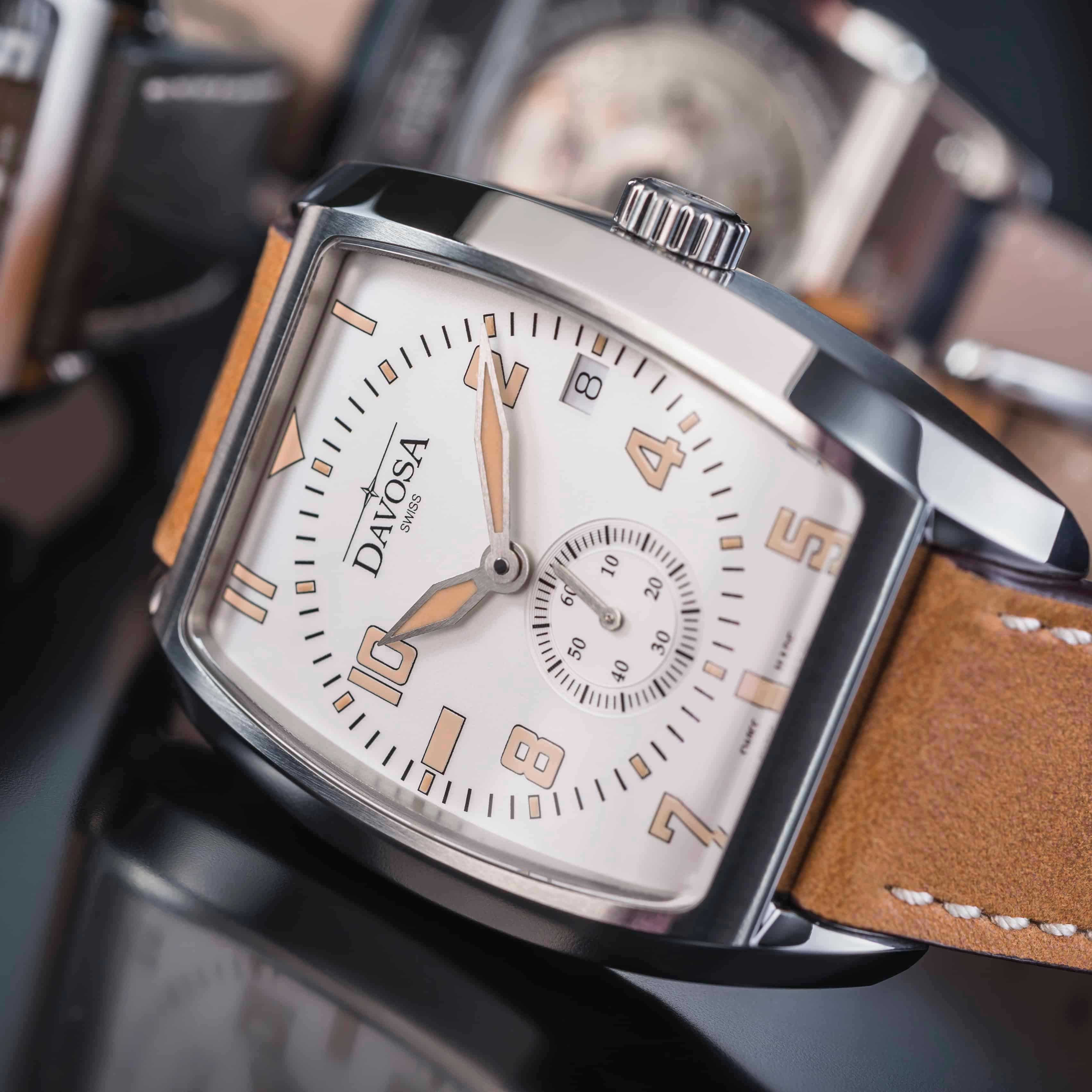 Evo 1908 Automatic Swiss-Made White Orange Executive Watch 16157536 Executive Davosa USA Official Distributor. Prices are Final. Tax & duties included.