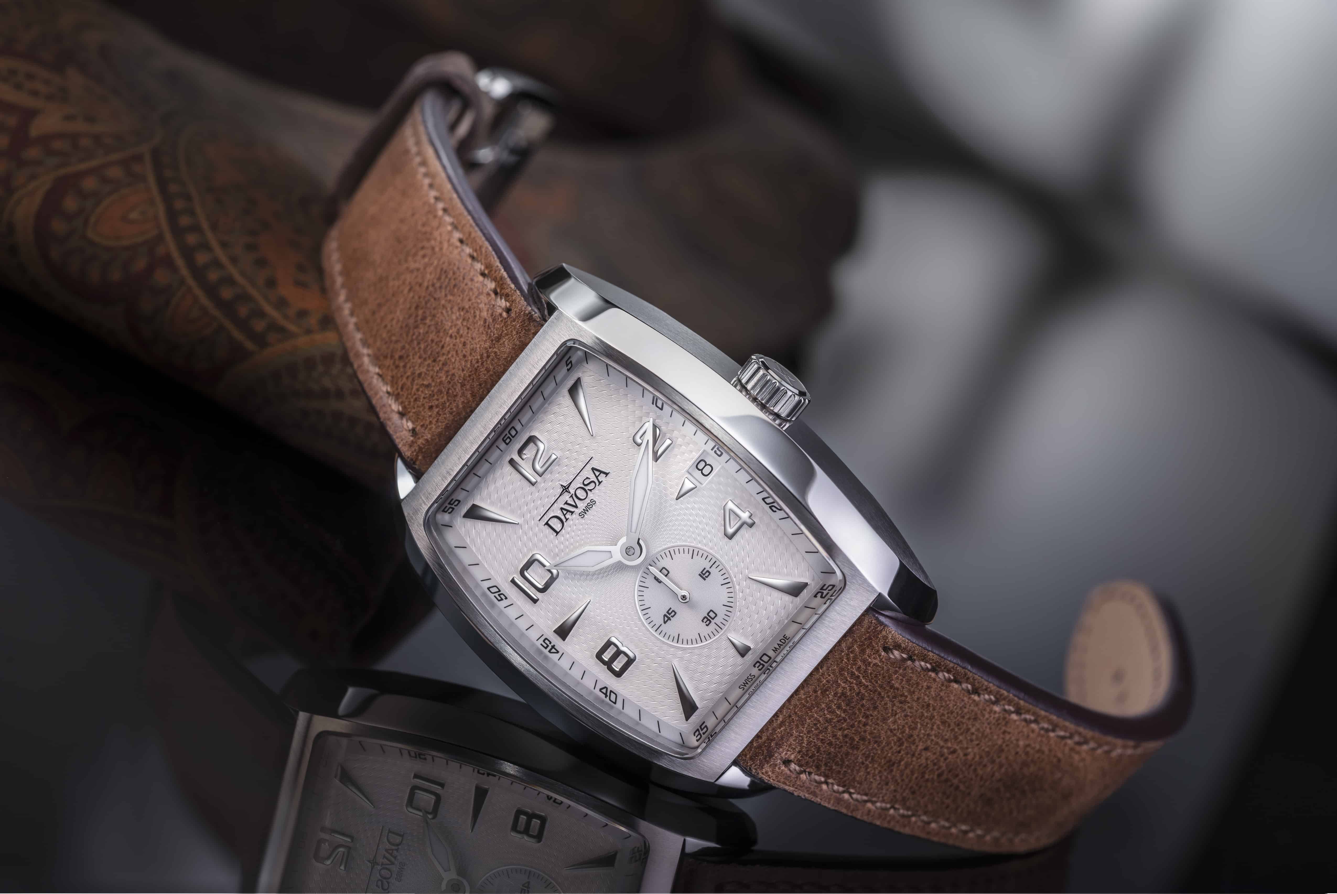 Evo 1908 Automatic Swiss-Made White Brown Executive Watch 16157514 Executive Davosa USA Official Distributor. Prices are Final. Tax & duties included.