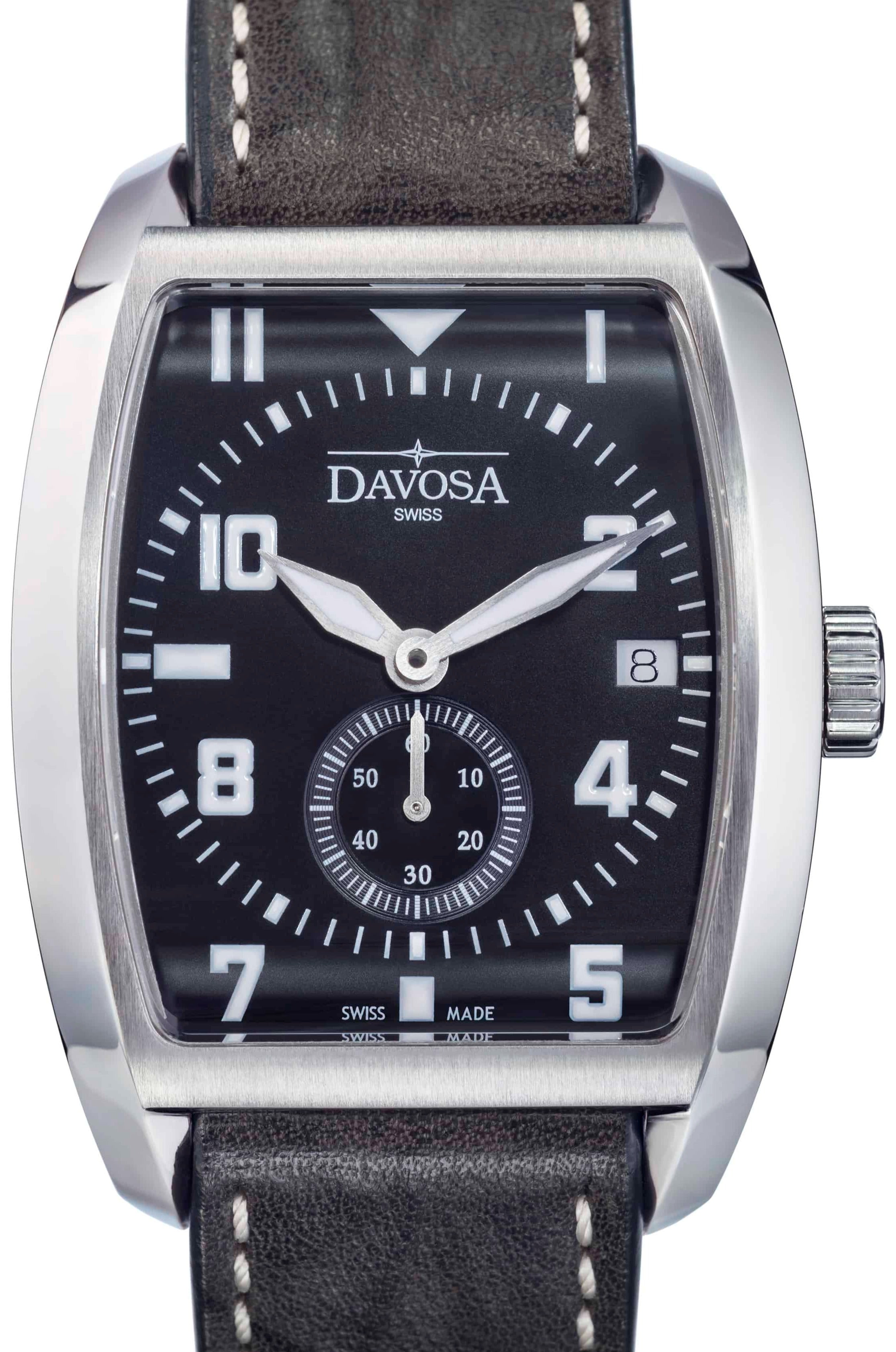 Evo 1908 Automatic Swiss-Made Black Executive Watch 16157556 Executive Davosa USA Official Distributor. Prices are Final. Tax & duties included.