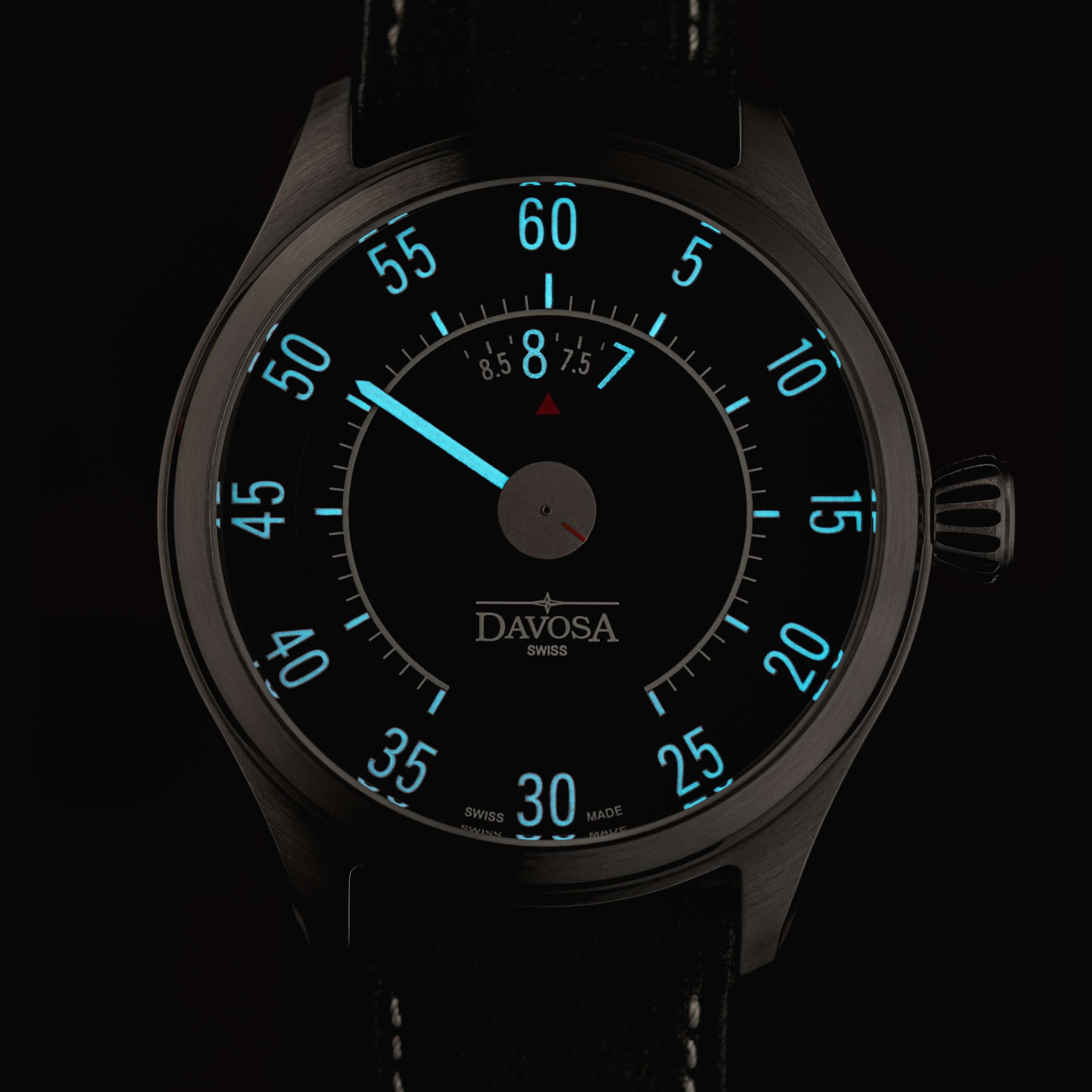 Newton Automatic Speedometer Black Black Pilot Racing Watch 16158755 Performance Davosa USA Official Distributor. Prices are Final. Tax & duties included.