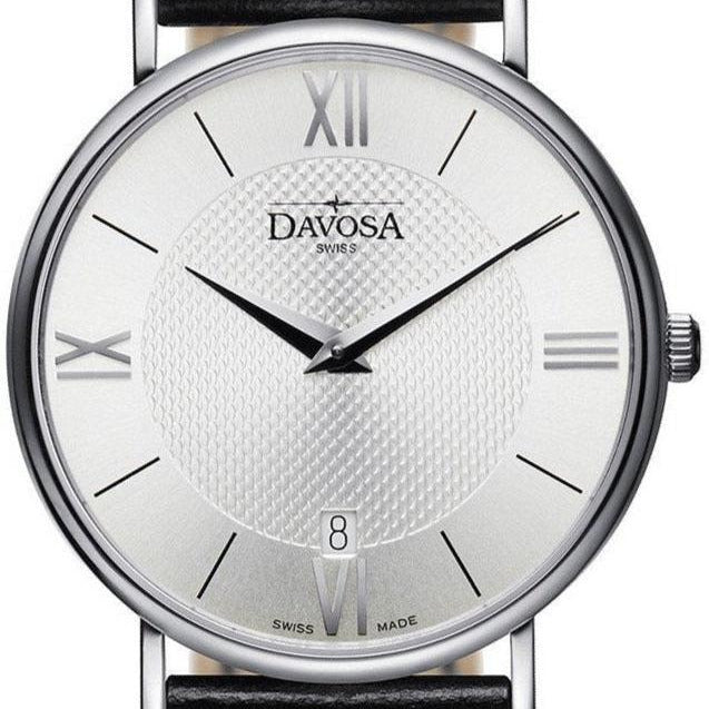 Pianos II Quartz Swiss-Made Silver Executive Watch 16248515 Executive Davosa USA Official Distributor. Prices are Final. Tax & duties included.
