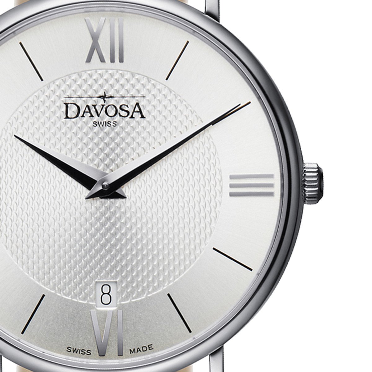 Pianos II Quartz Swiss-Made Silver Executive Watch 16248515 Executive Davosa USA Official Distributor. Prices are Final. Tax & duties included.