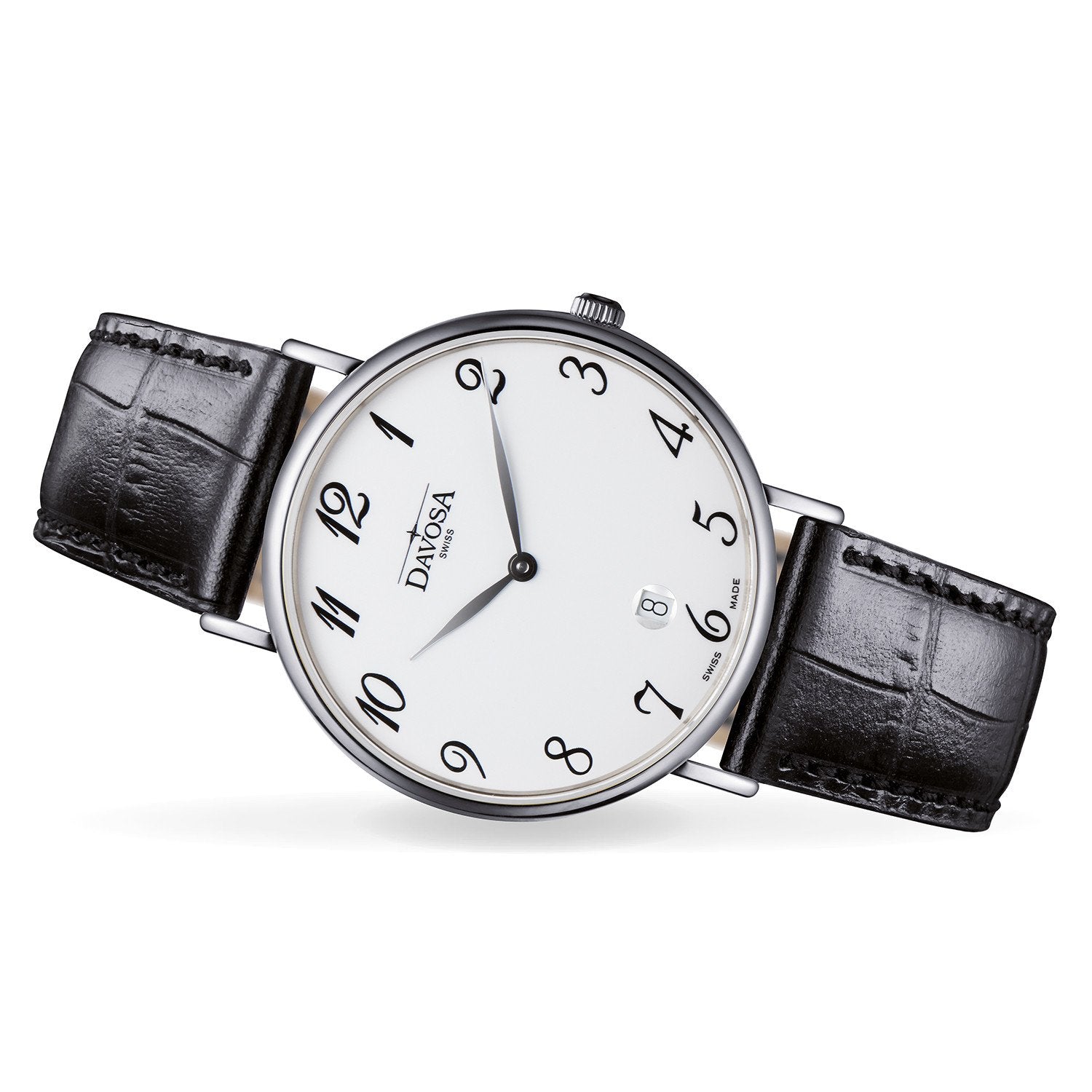Pianos II Quartz Swiss-Made White Executive Watch 16248526 Executive Davosa USA Official Distributor. Prices are Final. Tax & duties included.