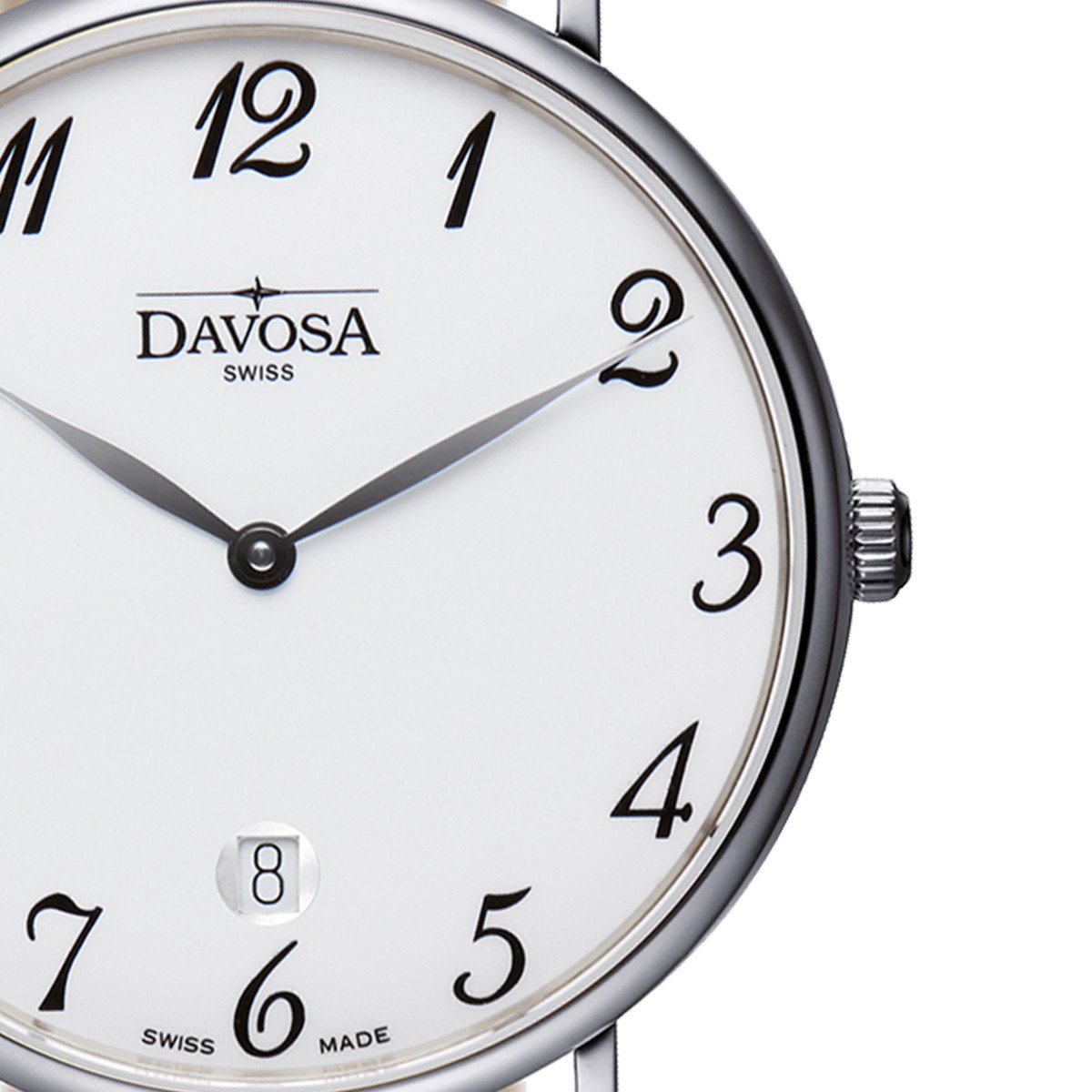Pianos II Quartz Swiss-Made White Executive Watch 16248526 Executive Davosa USA Official Distributor. Prices are Final. Tax & duties included.