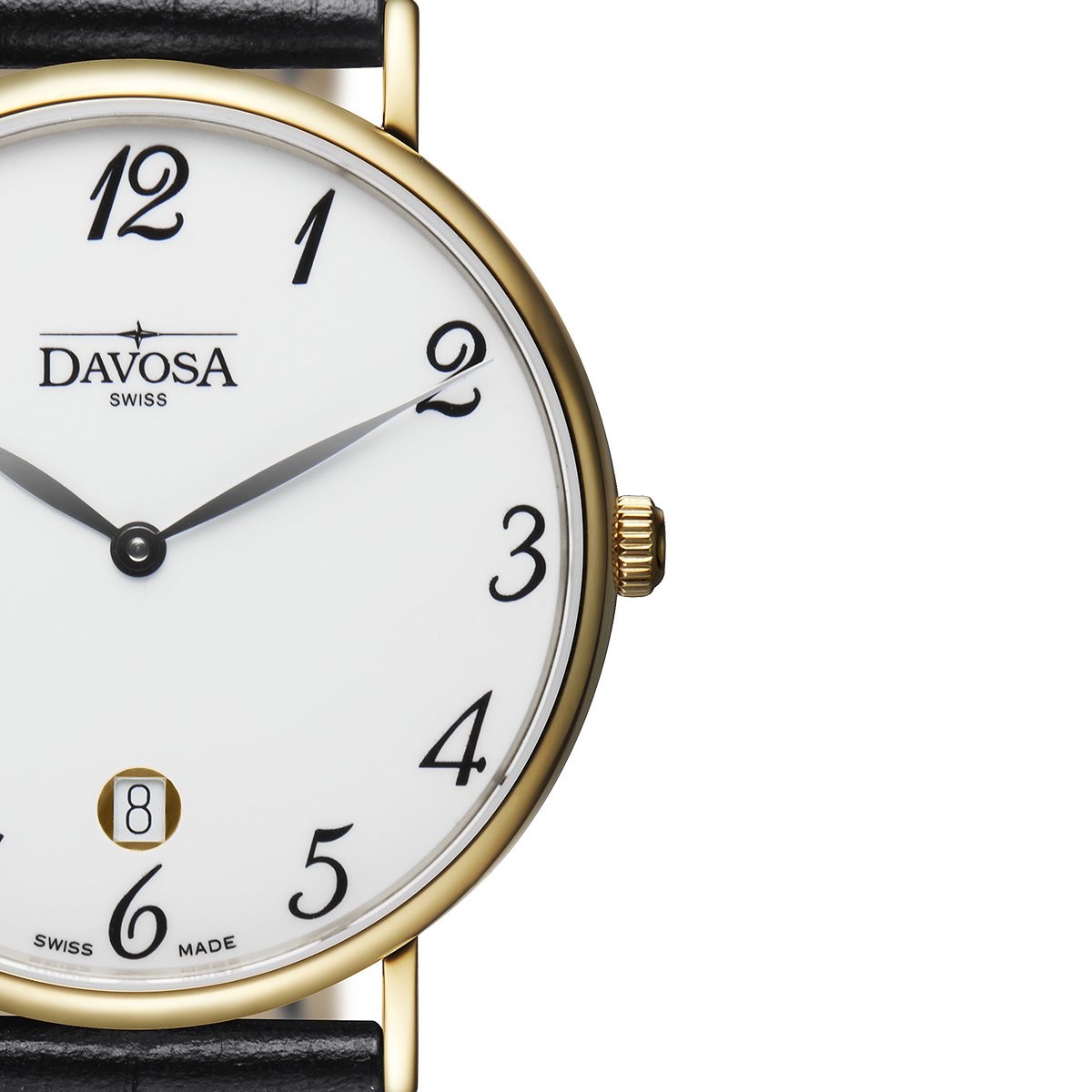 Pianos II Quartz PVD White Gold Executive Watch 16248626 Executive Davosa USA Official Distributor. Prices are Final. Tax & duties included.