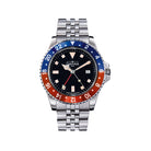 Vintage Quartz 100m Red Blue Unisex Diver Watch 16350090 GMT Davosa USA Official Distributor. Prices are Final. Tax & duties included.