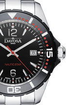 Nautic Star Quartz Swiss-Made 100m Black Red Diver Watch 16347265 Diver Davosa USA Official Distributor. Prices are Final. Tax & duties included.