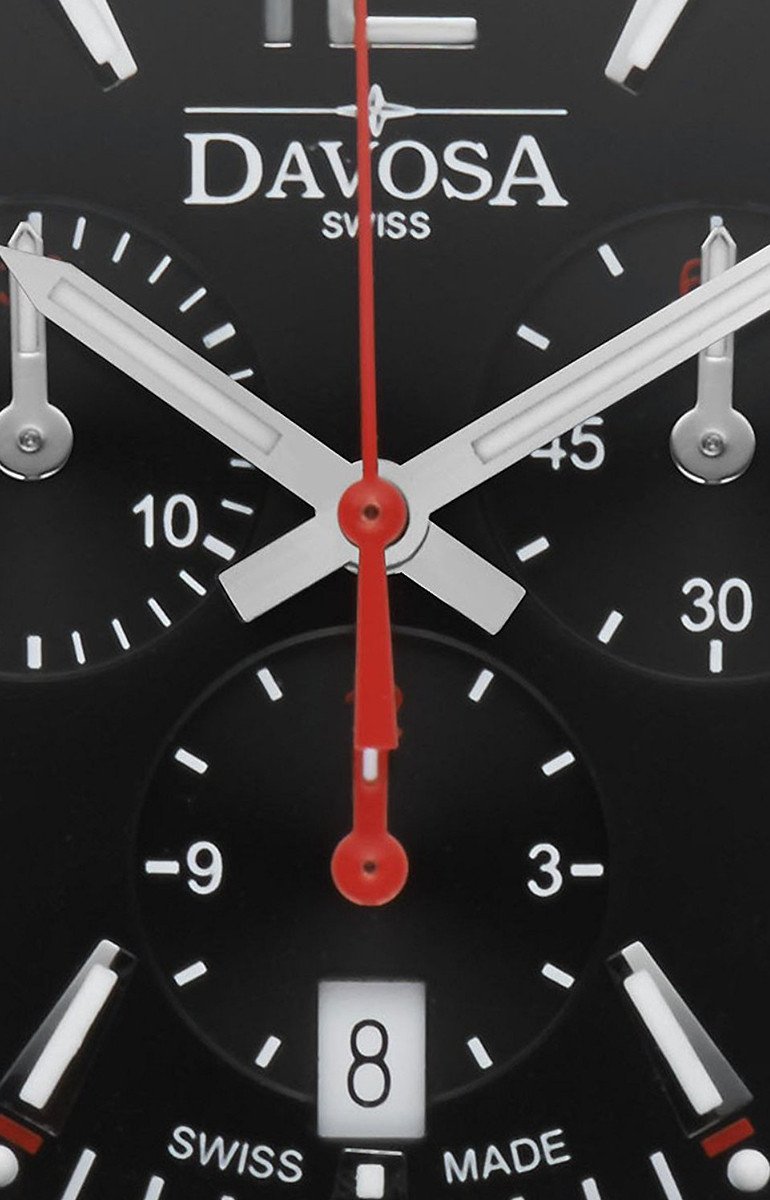 Nautic Star Quartz Chronograph 100m Black Red Diving Watch 16347365 Chronograph Davosa USA Official Distributor. Prices are Final. Tax & duties included.