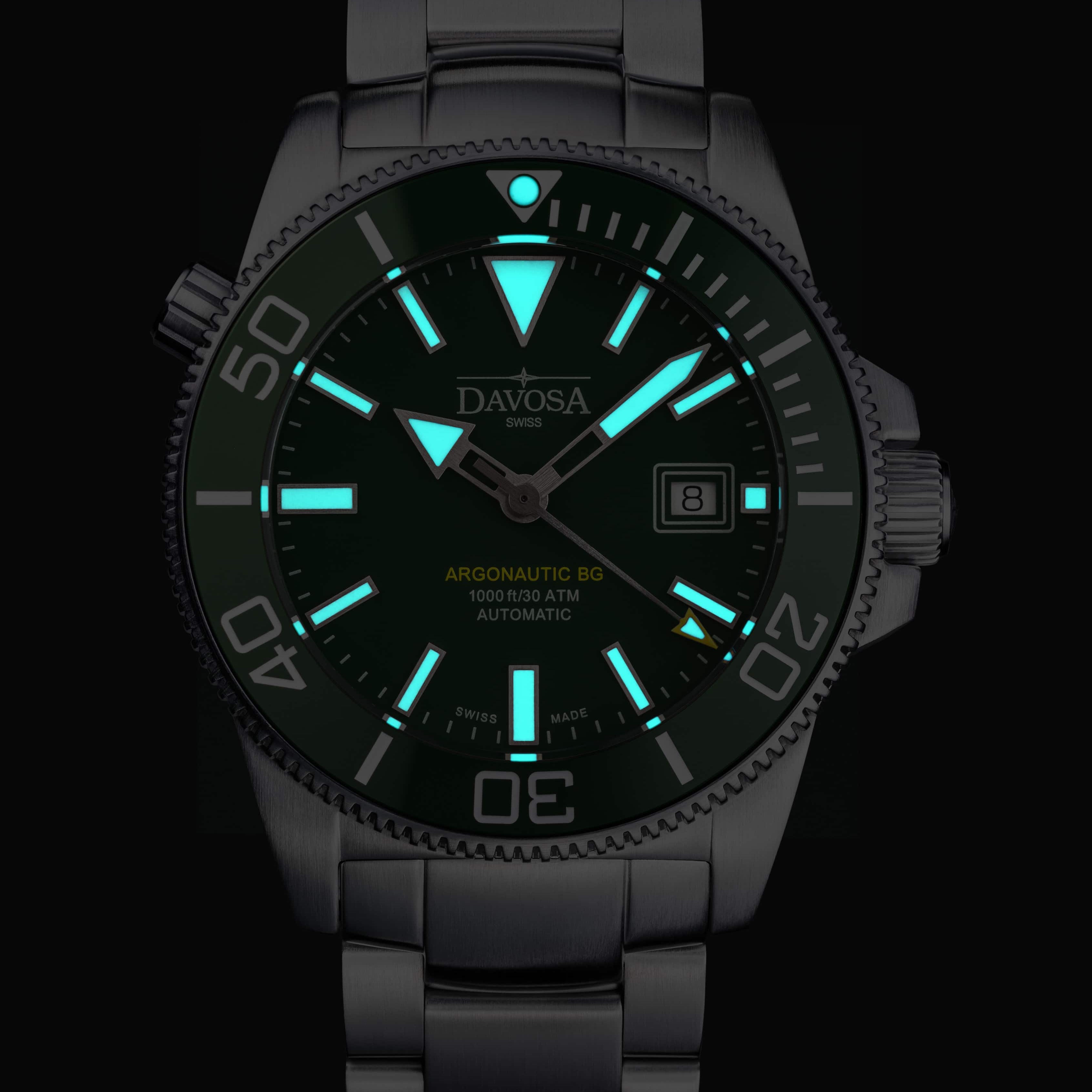 Argonautic BG Automatic 300m Blue Men's Diver Watch 16152844 Diver Davosa USA Official Distributor. Prices are Final. Tax & duties included.