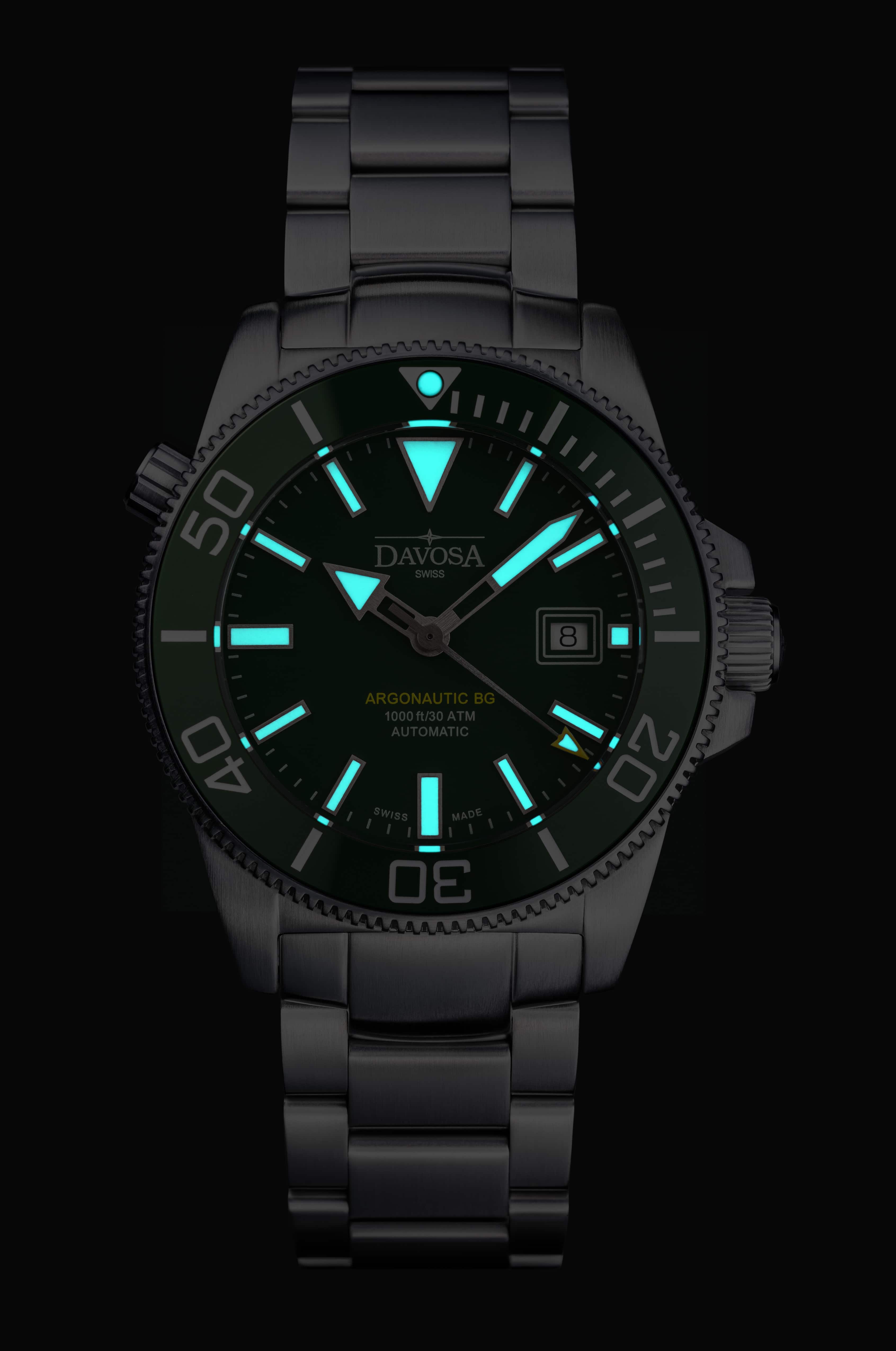 Argonautic BG Automatic 300m Blue Men's Diver Watch 16152844 Diver Davosa USA Official Distributor. Prices are Final. Tax & duties included.