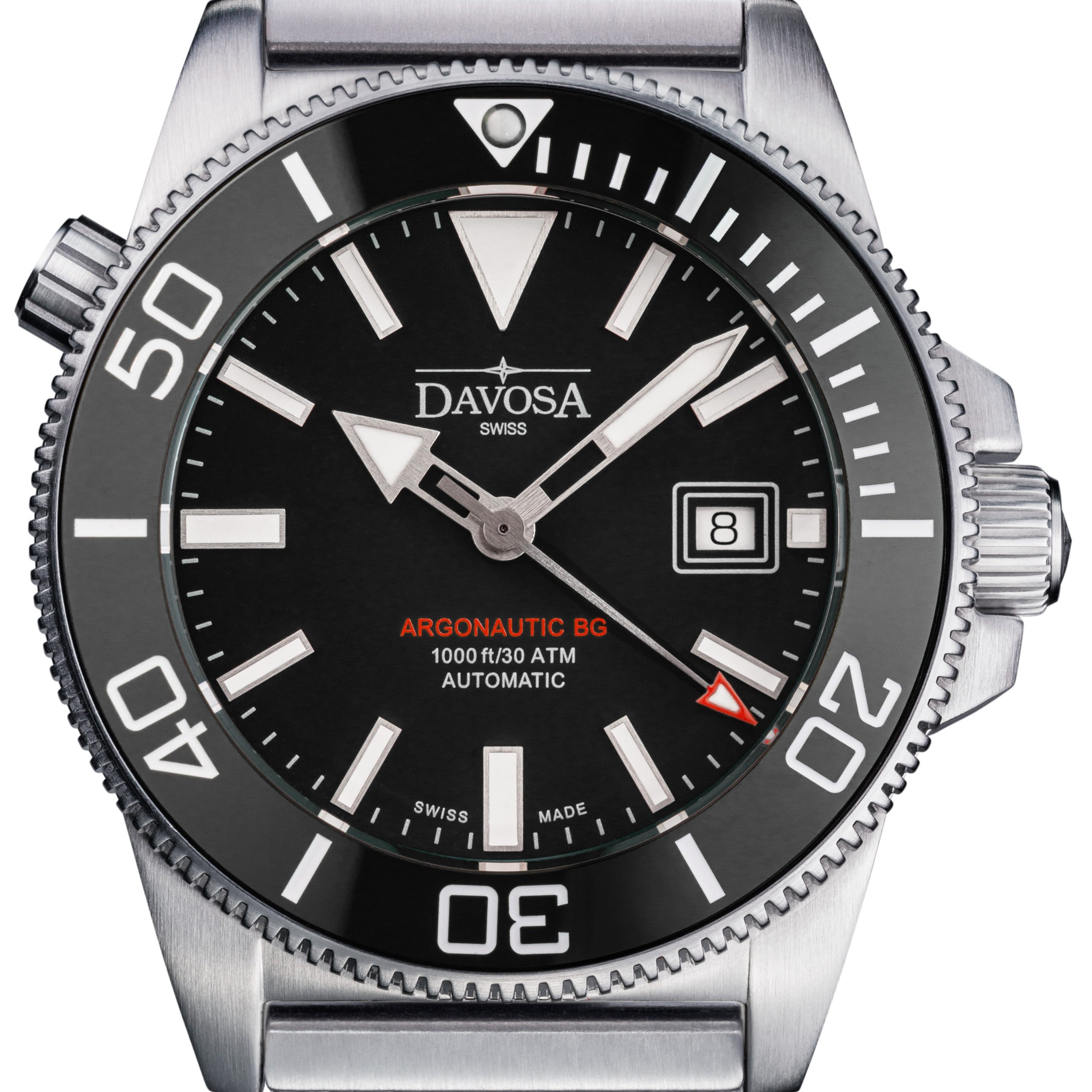 Argonautic BG Automatic 300m Black Men's Diver Watch 16152822 Diver Davosa USA Official Distributor. Prices are Final. Tax & duties included.