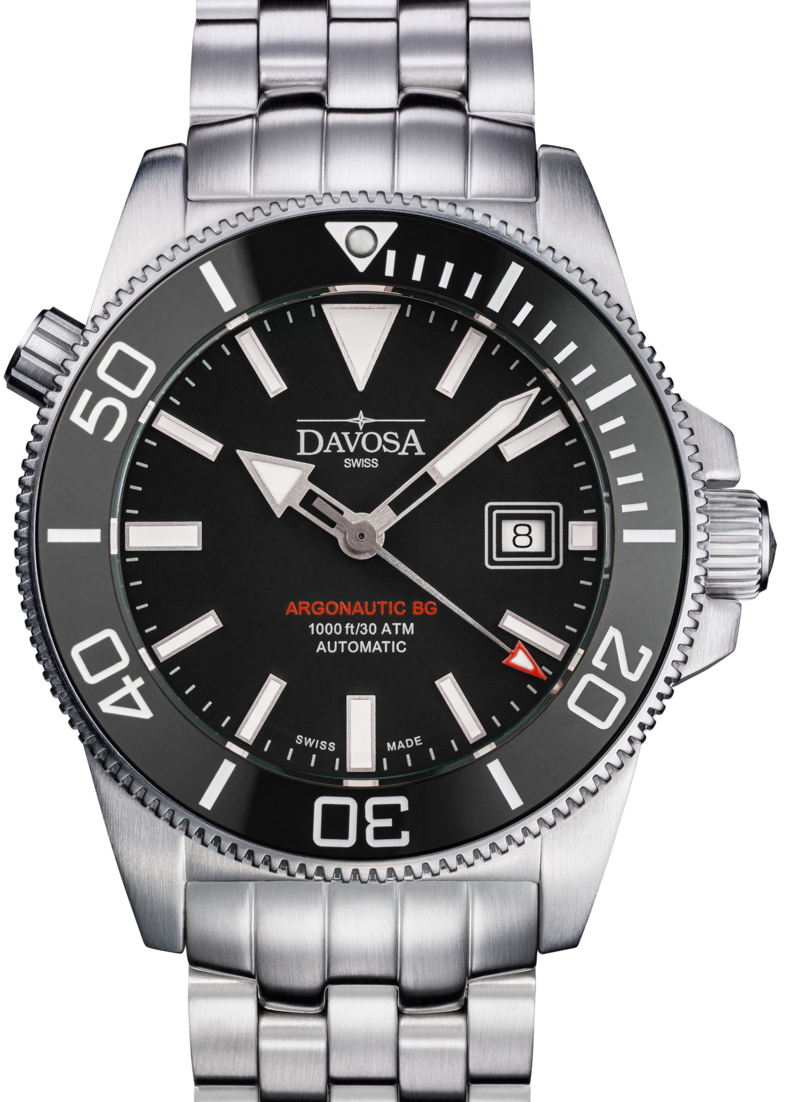 Argonautic BG Automatic 300m Blue Men's Diver Watch 16152802 Diver Davosa USA Official Distributor. Prices are Final. Tax & duties included.