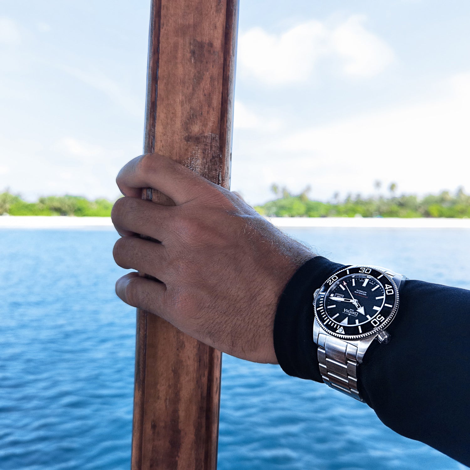 Argonautic BG Automatic 300m Black Men's Diver Watch 16152820 Diver Davosa USA Official Distributor. Prices are Final. Tax & duties included.