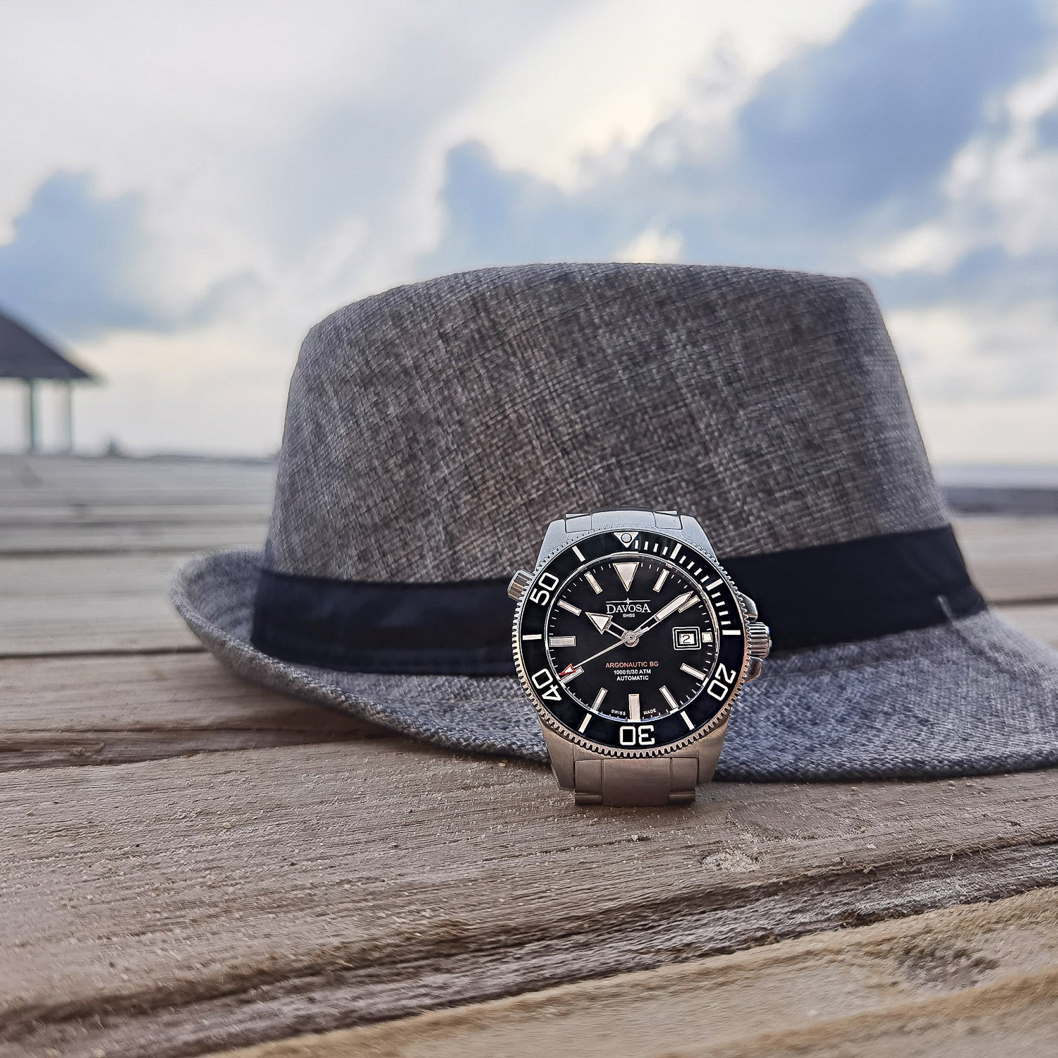 Argonautic BG Automatic 300m Black Men's Diver Watch 16152820 Diver Davosa USA Official Distributor. Prices are Final. Tax & duties included.