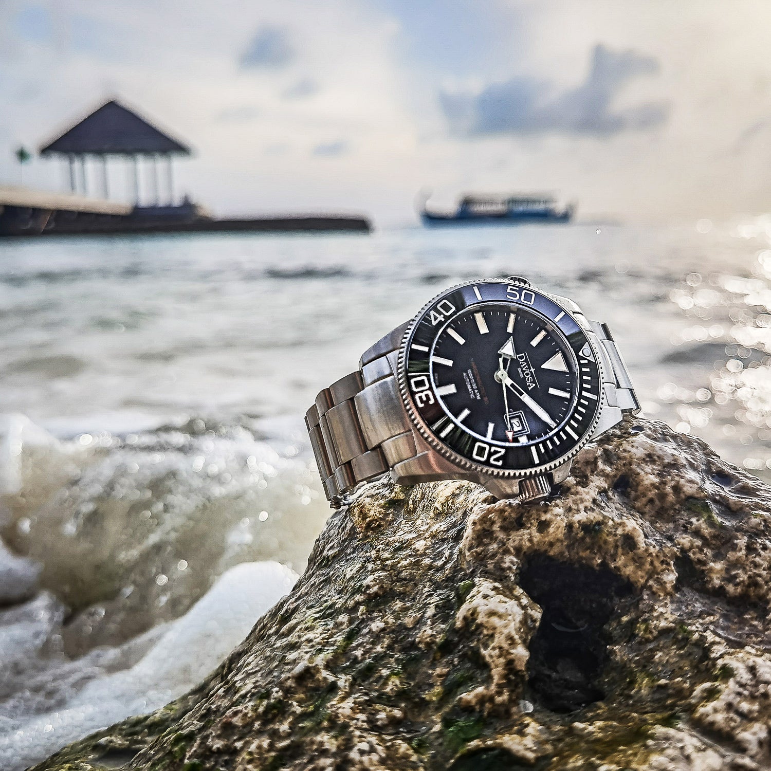 Argonautic BG Automatic 300m Black Men's Diver Watch 16152820 Diver Davosa USA Official Distributor. Prices are Final. Tax & duties included.