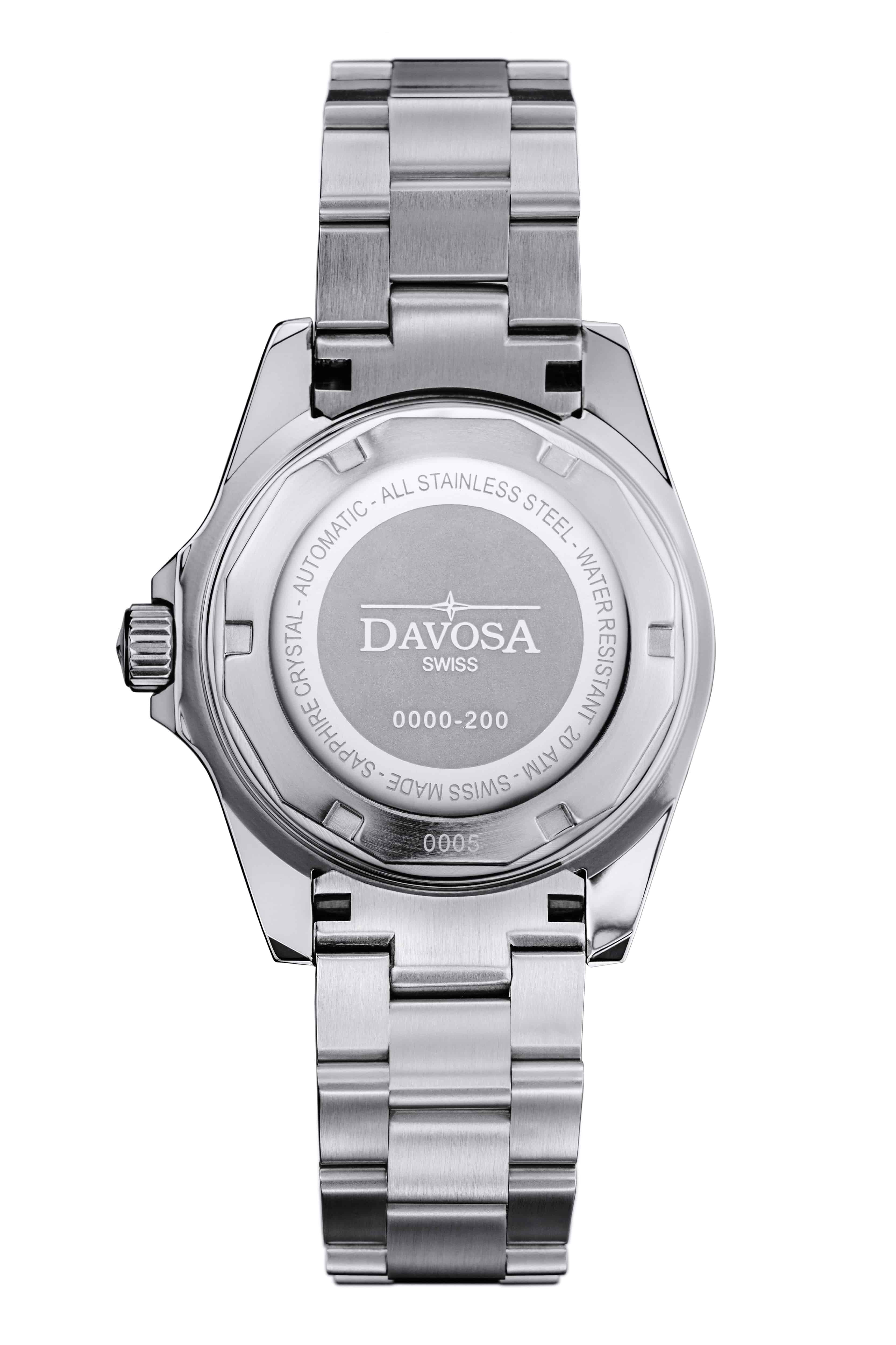 Ternos Medium Automatic 200m Swiss-Made Blue Men's Diver Watch 16619540 Diver Davosa USA Official Distributor. Prices are Final. Tax & duties included.