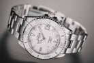 Ternos Medium Automatic Swiss-Made White Diving Watch 16619510 Diver Davosa USA Official Distributor. Prices are Final. Tax & duties included.