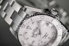 Ternos Medium Automatic Swiss-Made White Diving Watch 16619510 Diver Davosa USA Official Distributor. Prices are Final. Tax & duties included.