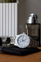 Ternos Medium Automatic Swiss-Made White Diving Watch 16619510 Diver Davosa USA Official Distributor. Prices are Final. Tax & duties included.