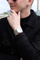 Ternos Medium Automatic Swiss-Made White Diving Watch 16619510 Diver Davosa USA Official Distributor. Prices are Final. Tax & duties included.