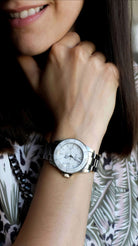 Ternos Medium Automatic Swiss-Made White Diving Watch 16619510 Diver Davosa USA Official Distributor. Prices are Final. Tax & duties included.