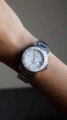 Ternos Medium Automatic Swiss-Made White Diving Watch 16619510 Diver Davosa USA Official Distributor. Prices are Final. Tax & duties included.